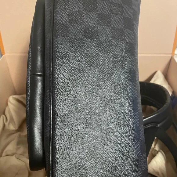 Authentic NEW  LOUIS VUITTON Josh backpack Damier Graphite Black Gray N40365 - Picture 8 of 16